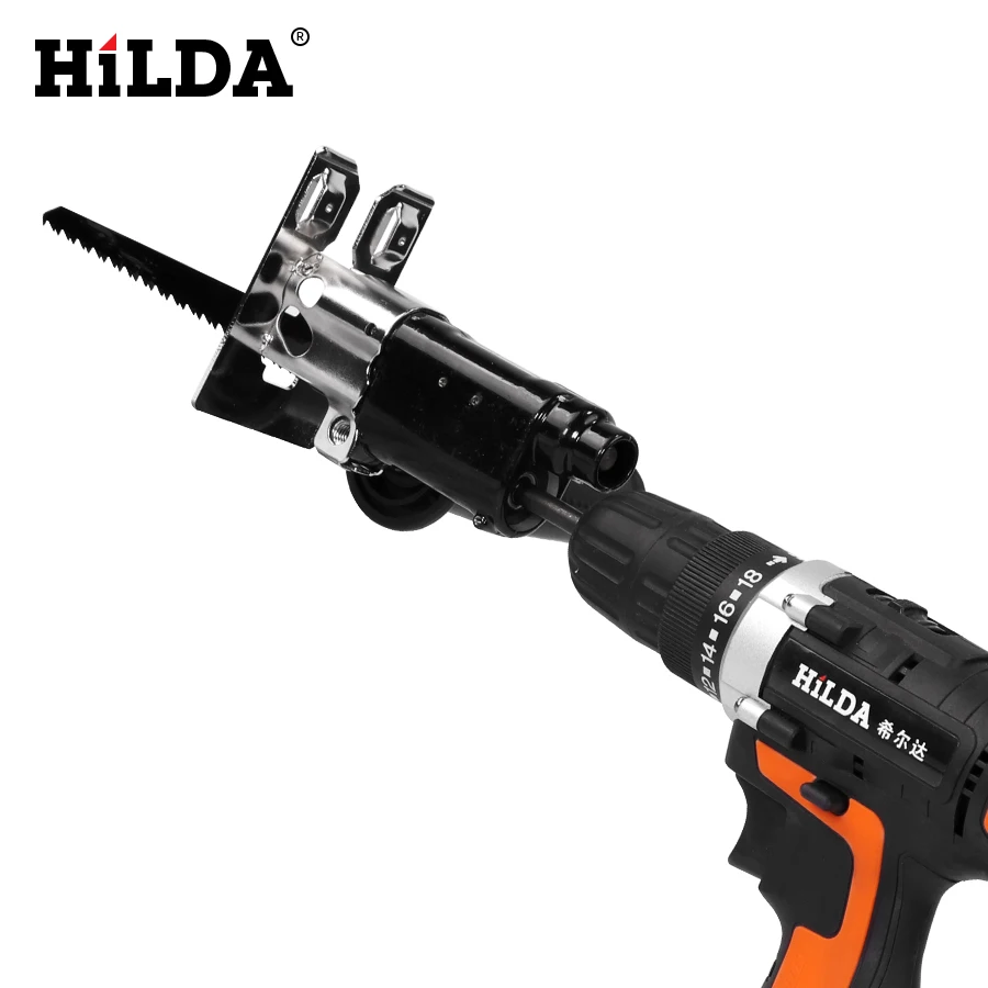 Ceny Hilda piła szablasta elektronarzędzie piła szablasta cięcie metalu cięcie drewna narzędzie elektryczne zamocowanie wiertła z ostrzami