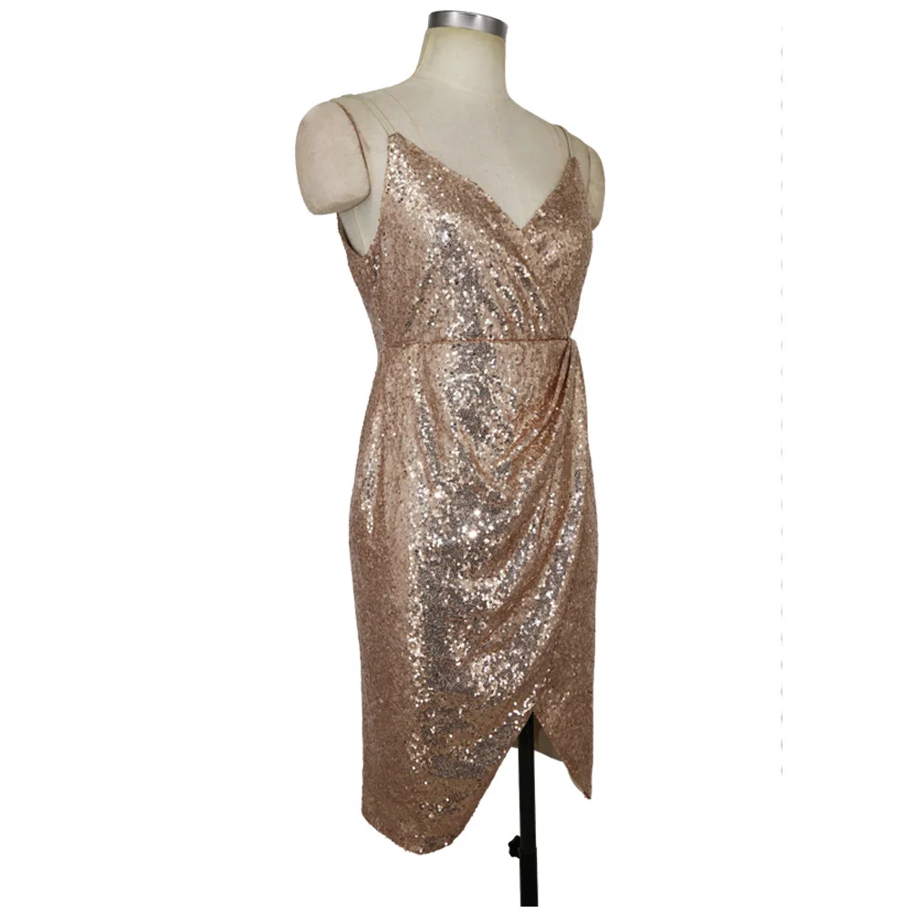 sequin wrap dress 2220 (17)