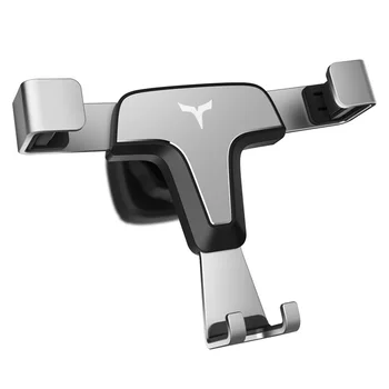 

Gravity Vehicle Mobile Phone Bracket Universal Outlet Metal Universal Vehicle Mobile Phone Navigation Vehicle Bracket