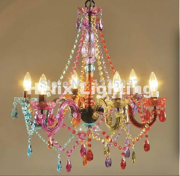 Free Ship Art Deco Colorful Chandelier Mixed Color Pink Black Blue Free Ship Art Deco Colorful Chandelier Mixed Color Pink Black Blue Living Room