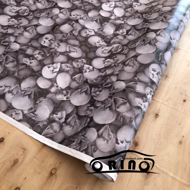 Skull Stickerbomb Vinyl Film-5