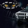 Vente 3D voiture style drôle chat yeux Peeking voiture autocollant étanche Peeking monstre Auto accessoires couverture du corps entier pour toutes les voitures ► Photo 3/6