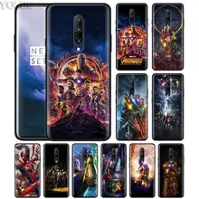 Avengers Infinity War Phone Case for Oneplus 7 7Pro 6 6T Oneplus 7 Pro 6T Black Silicone Soft Case Cover