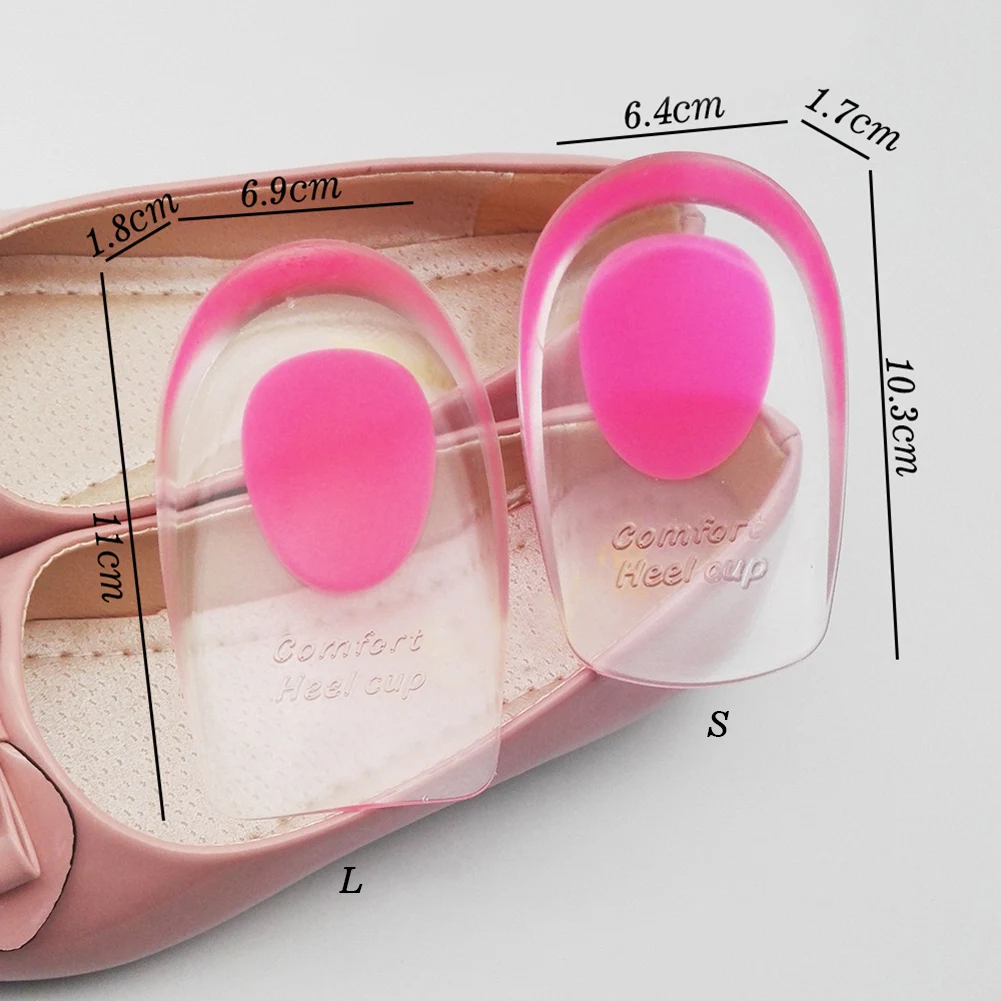1 парные стельки силиконовый вкладыш для пятки стельки подошвы снять ноги защита от боли обувные колодки розовый стельки аксессуары для