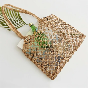 

Fashion Boho Beach Summer Cute Bag Women Straw Crossbody shoulder Bag Handwoven Rattan Purse and Handbag Knitted Tote Bag