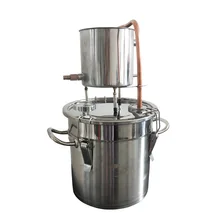 3Gal/12L Home Brew Alcohol Moonshine Distiller With Alcohol Meter Used For Wine And Vodka Making 45l stainless water alcohol distiller home brew kit wine making boiler