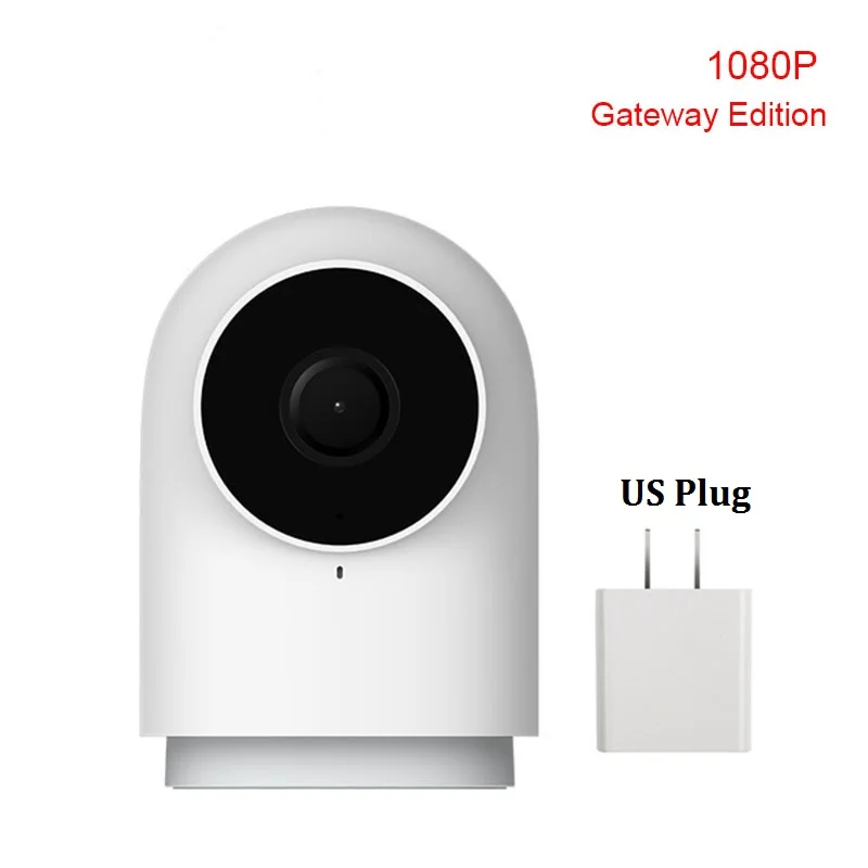 Xiao mi камера aqara G2 камера Smart Gateway Hub с функцией шлюза 1080P 140 градусов просмотра для mi Home APP Smart Kit - Цвет: US Plug