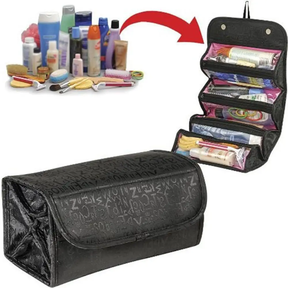 

Women Multifunctional Makeup Bag Storage Travel Pouch Hanging Toiletry Cosmetic Organizer