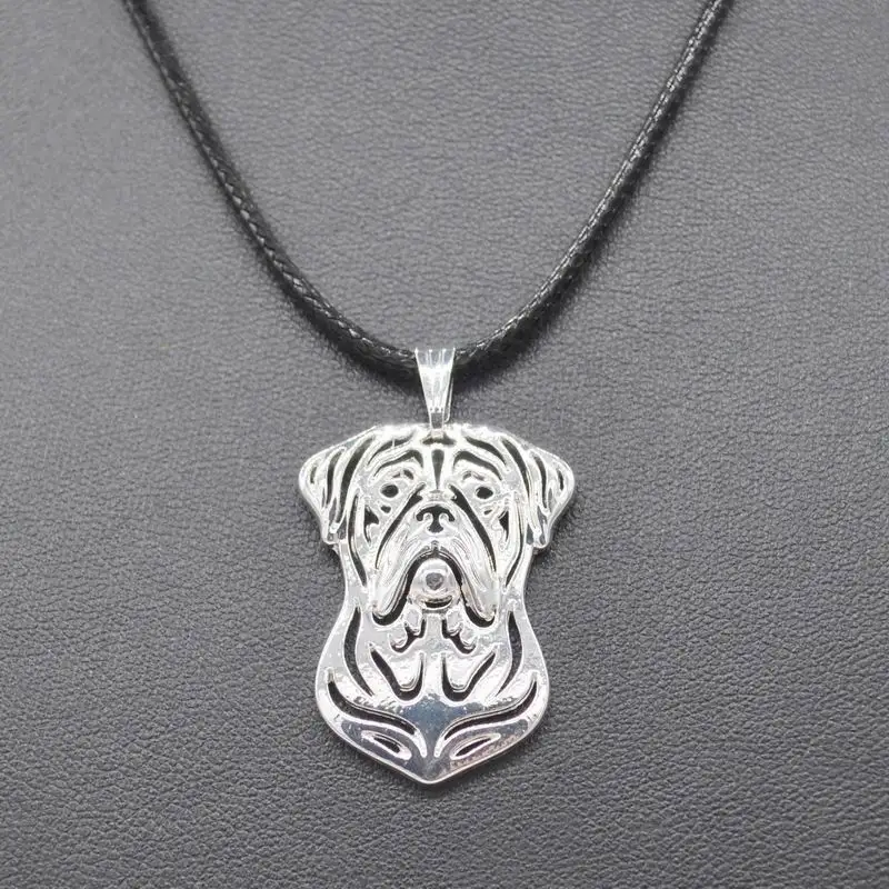 Женское металлическое ожерелье с подвеской в виде собаки|drop necklace|necklace droppendant necklace