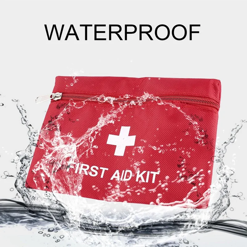 First Aid Kit Medical Outdoor Waterproof Wilderness Survival Emergency Treatment Camping Hiking Mini Home Travel First Aid Bag 