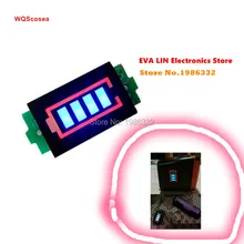 WS16 1 S 18650 Li-po литий-ионные литиевые аккумуляторные батареи батарея Емкость индикатор заряда аккумулятора Тестер уровня мощности модуль панель дисплея