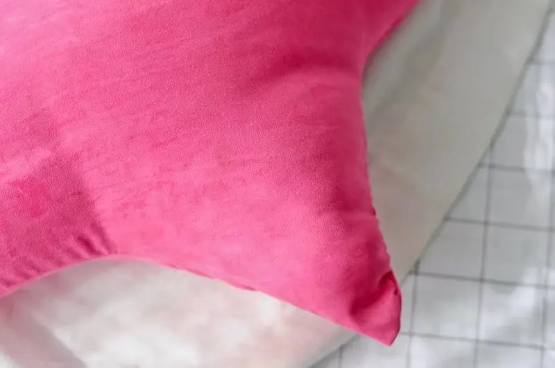 Мягкая подушка в форме звезды, шерсть, шар, декоративная подушечка диванная подушка, украшение дома