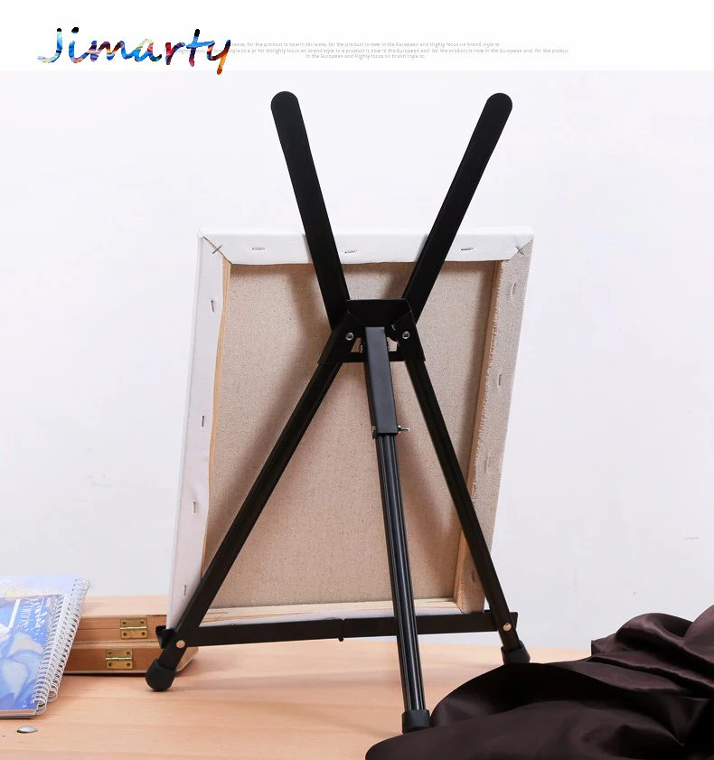 Foldable Painting Easel Display Aluminum Alloy Sketch Easel Frame Artist Adjustable font b Tripod b font