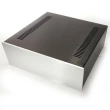 4315c Full aluminum chassis Preamplifier box Power amplifier case size 430*150*408MM