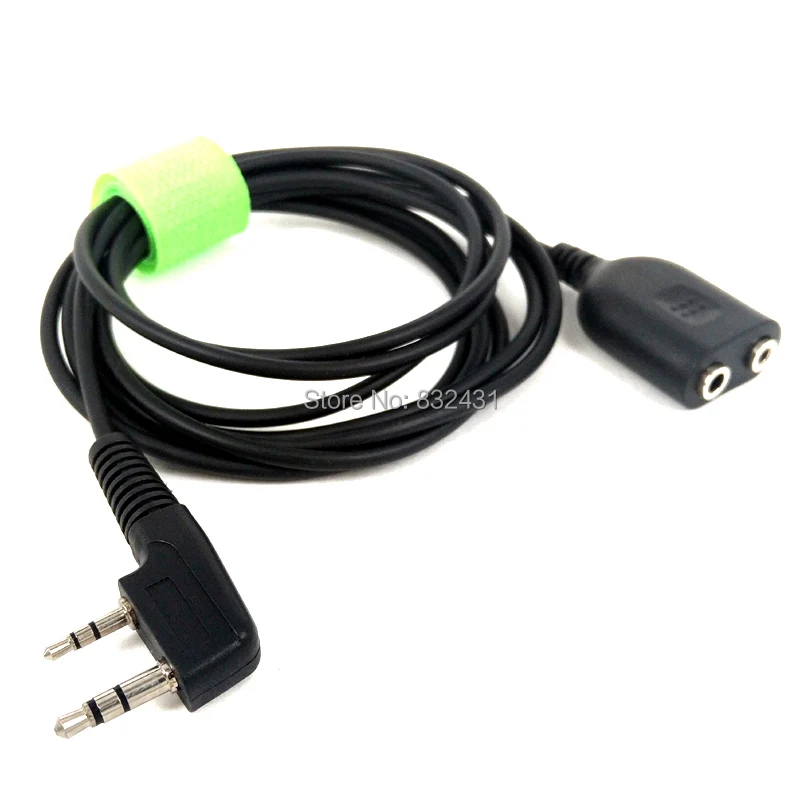 K type 2 Pin Microphone Earpiece Extended Cable 2 IMG_20170320_234524