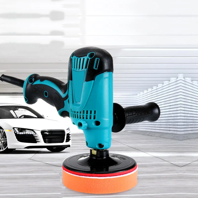 Car waxing machine polishing machine 220V domestic car polished wooden floor waxing glaze for locomotive beauty