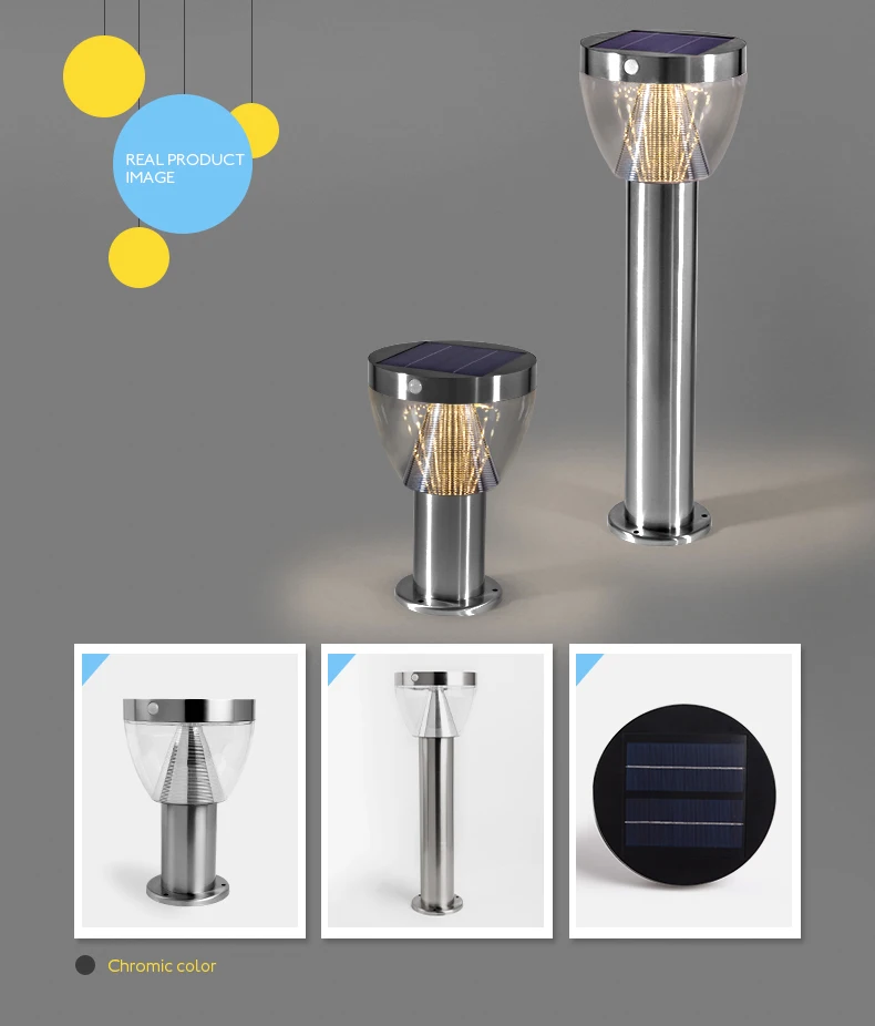 Coluna de Energia Lâmpada de Indução Luz do Jardim ao ar Savia Livre Solar Ip44 8 ip44 coluna de energia solar lâmpada de indução