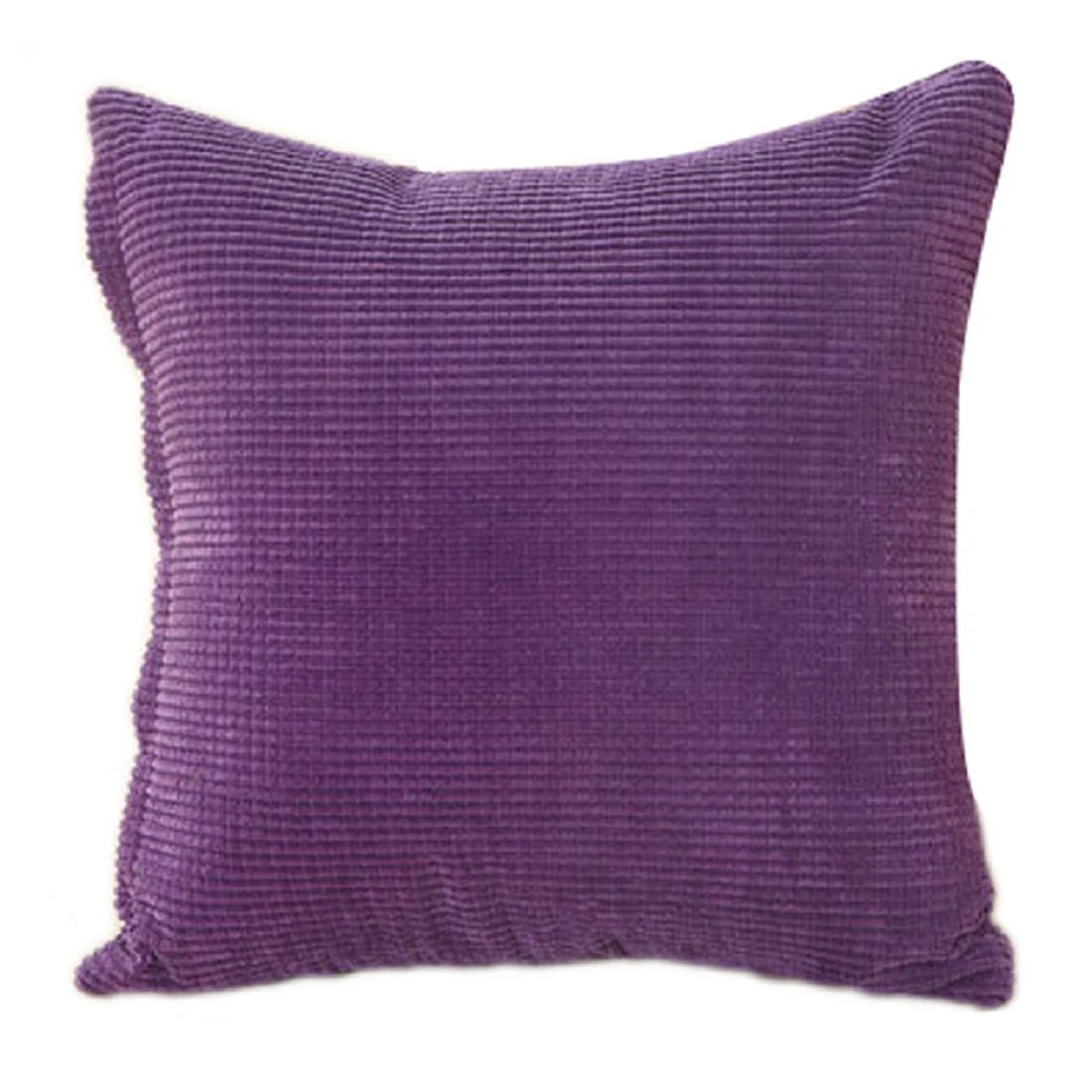 

Best corduroy Cotton Cover ative Pillow Case (Purple)
