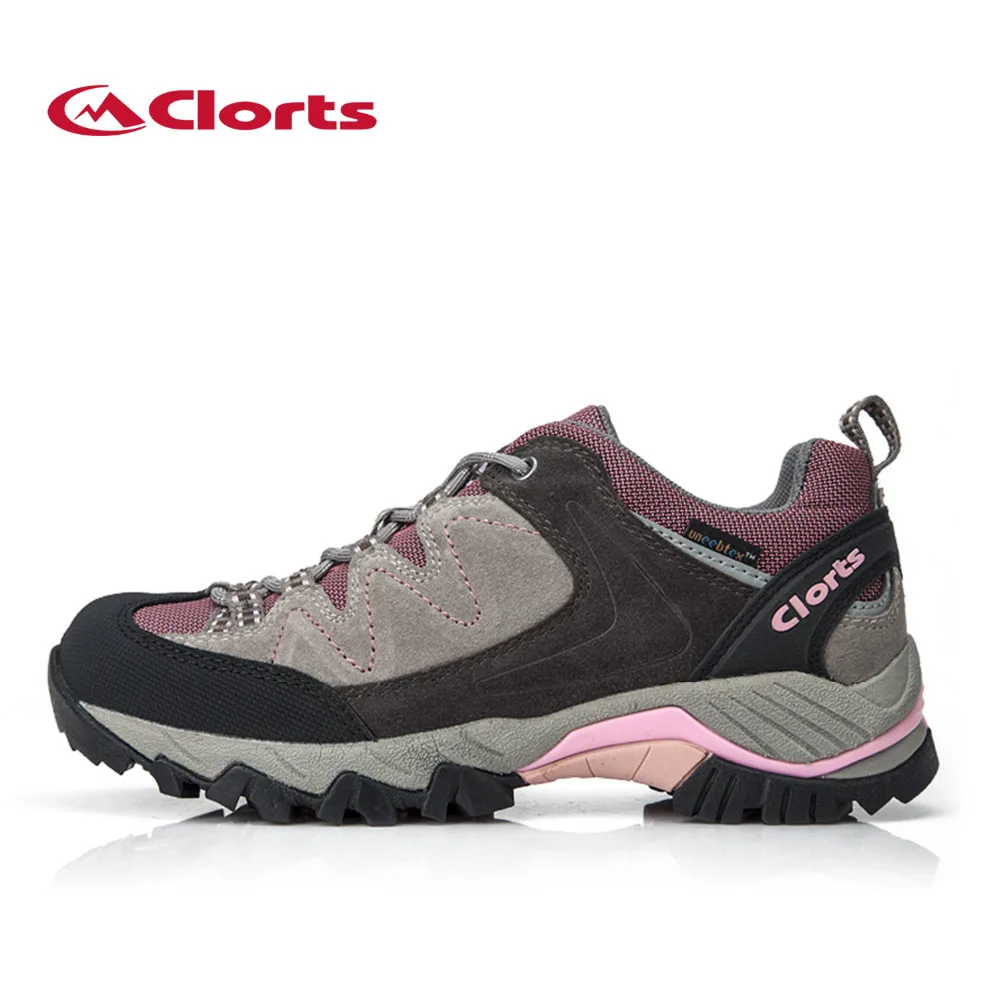 Clorts Women Hiking Shoes Suede Outdoor Hiking Boots for Women Waterproof Mountain Boots HKL-806J