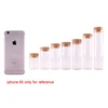 Dia 30mm: 15ml 25ml 30ml 35ml 40ml 50ml 60mlTransparent Glass Test Tube Vials Terrarium with Cork Stopper Glass Container 24pcs 2