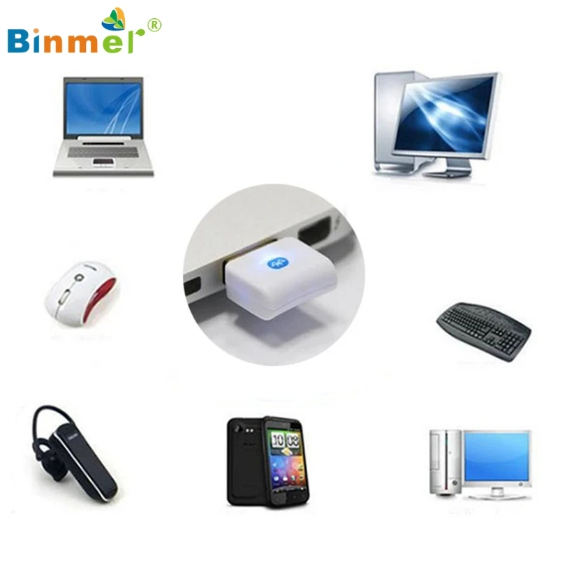 Binmer MotherLander USB Bluetooth 4,0 CSR Ключ адаптер аудио передатчик Win XP Vista 7 8 января 11