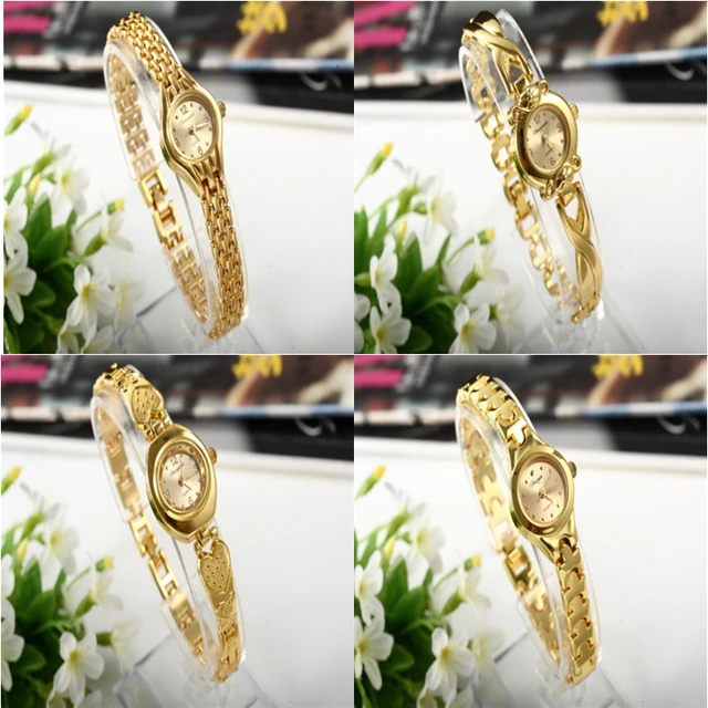 Di Modo Oro Vigilanza Del Braccialetto Delle Donne Orologi Orologi Da Donna Sign Di Modo Oro Vigilanza Del Braccialetto Delle Donne Orologi Orologi Da Donna Sign