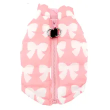 Pet Small Dog Clothes for Boys Girls Winter Vest Harness Coat Padded XS-L