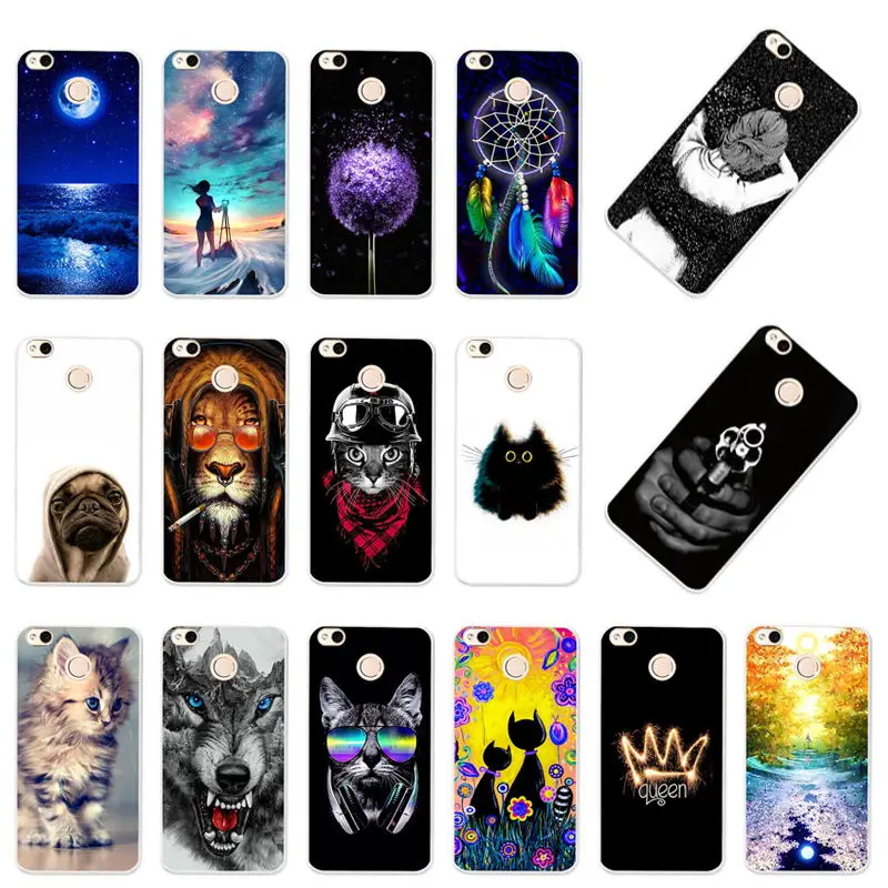 

Silicone TPU Phone Cover For Xiaomi Redmi 4X Case Cover Shell Capa Bumper For Xiaomi Redmi 4X 5.0 inch Cover Housing Bag