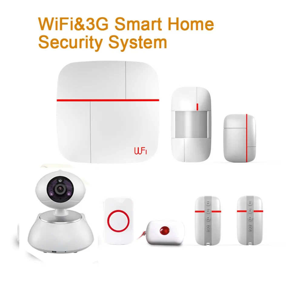 WIFI+3G Auto Dialer APP Control Home Security Alarm Systemin Alarm