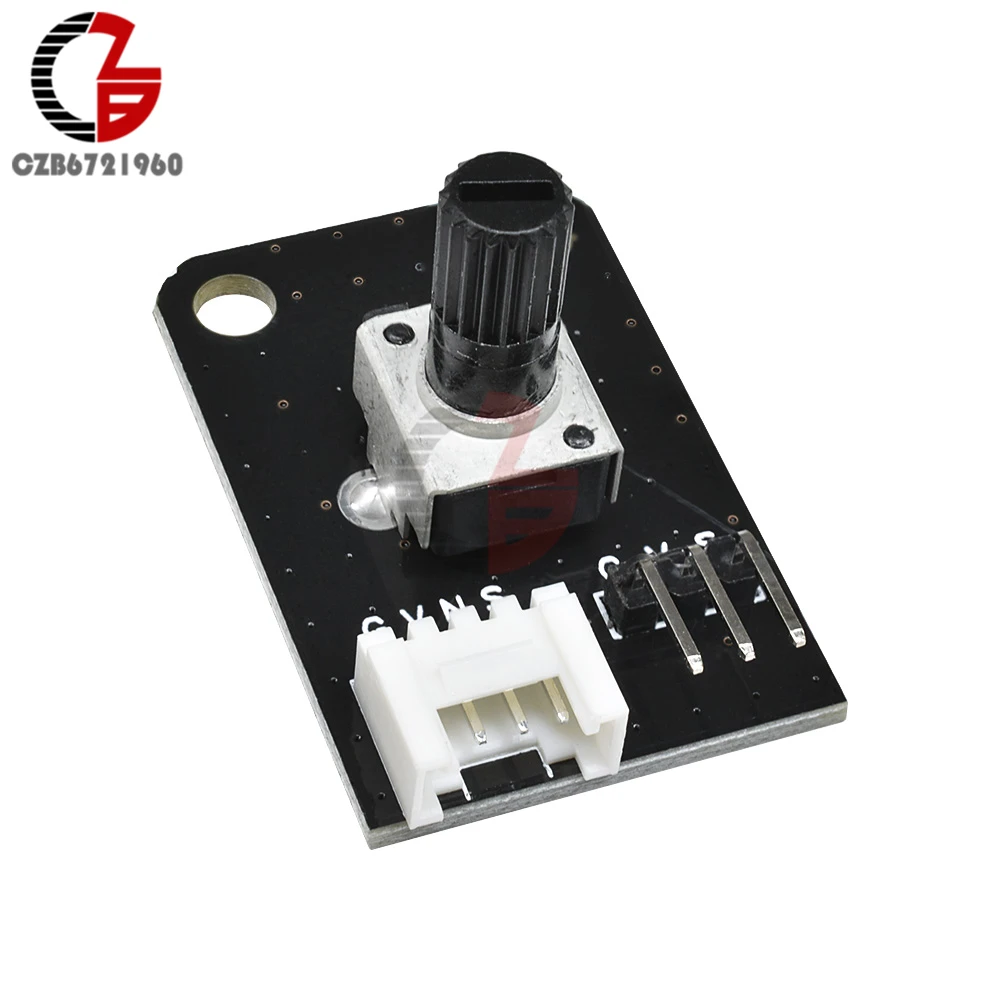 10K Ohm поворотный потенциометр Модуль платы аналоговый I/O порт для Arduino UNO PIC AVR MCU