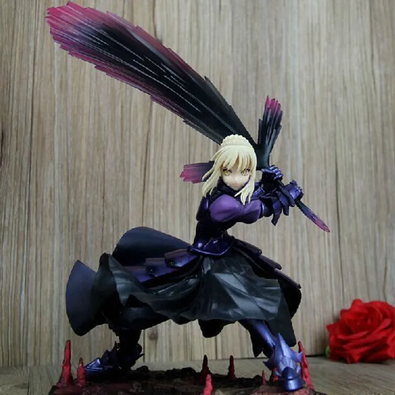 

Hot Fate/Stay Night Zero Saber Mask Hammer Fate Stay Night PVC Doll Action Figure Model Toys With Box Free Shipping