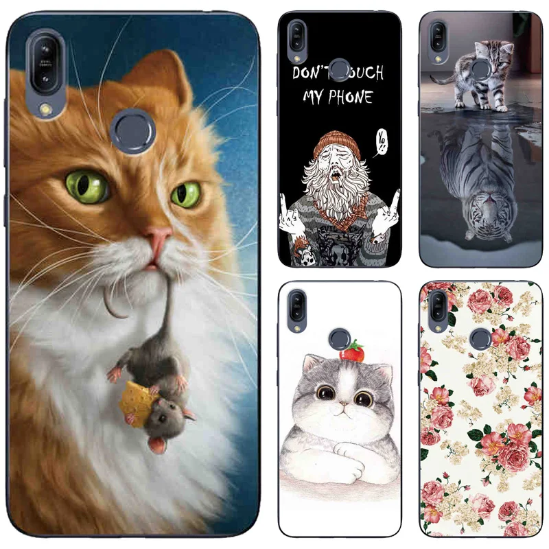 

Case For Asus ZenFone Max Pro M2 ZB631KL 6.26" Printing Patterned For Asus ZB633KL ZB632KL Case Phone Protector Back Cover Case