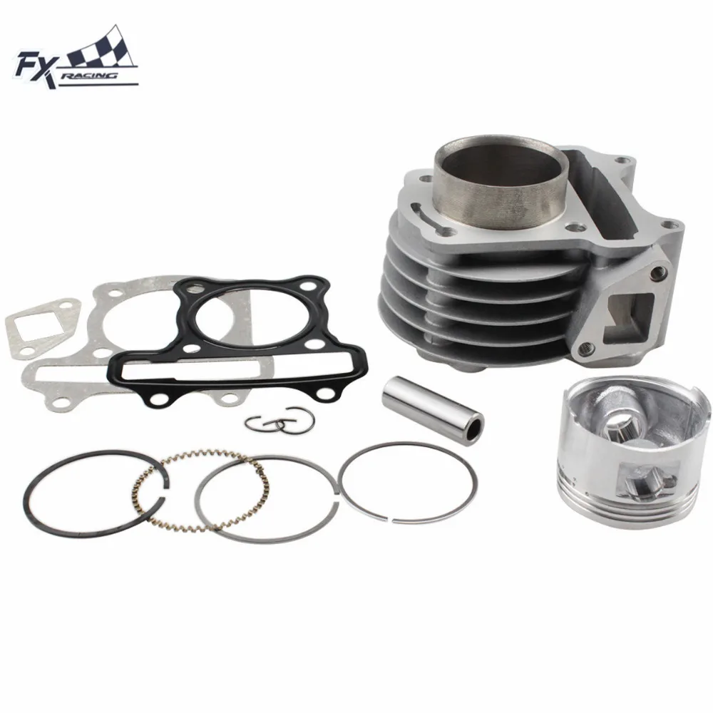 

Motorcycle GY6 80CC 47mm Big Bore Cylinder Kit For Scooter Jonway Baotian Jmstar Sym Sunny Znen Wangye Qingqi Qianjiang Keeway