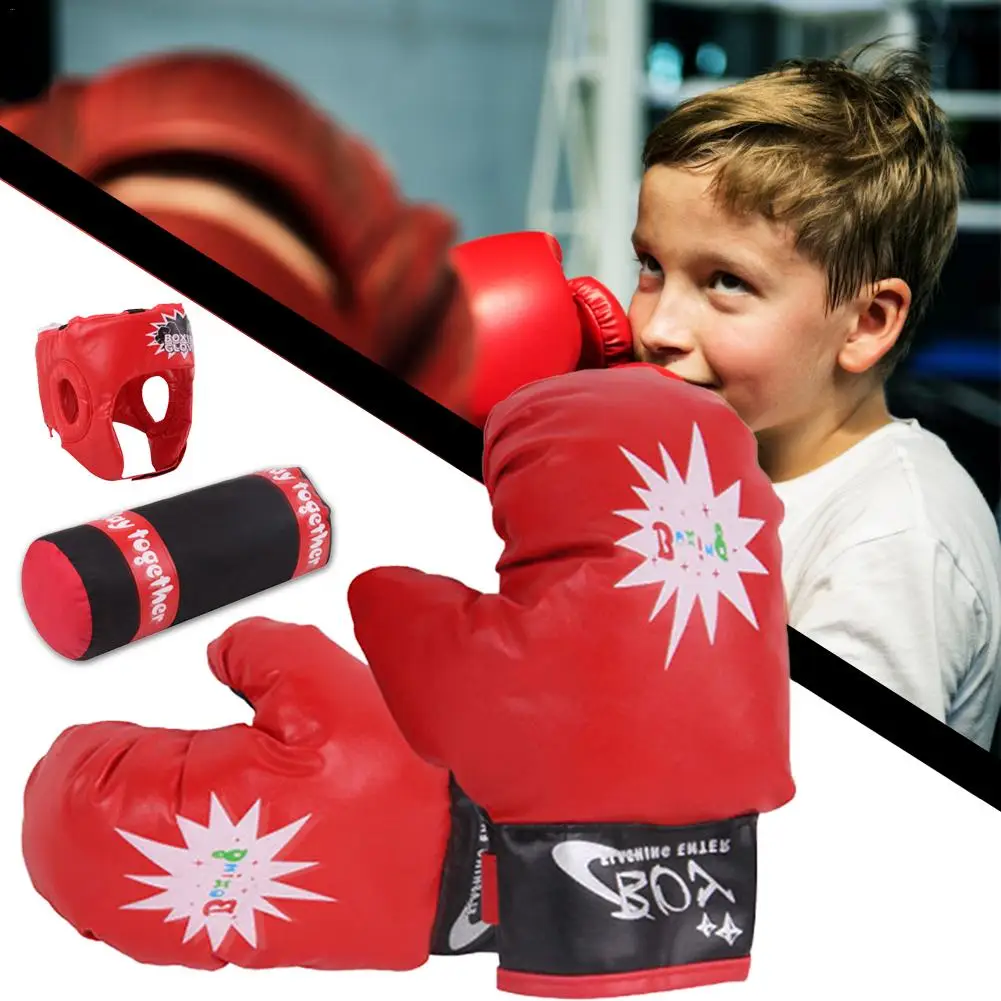 Punching Bag For Kids Guantes De Boxeo Para Niños Saco Juego Kit Bolsa  Pegar