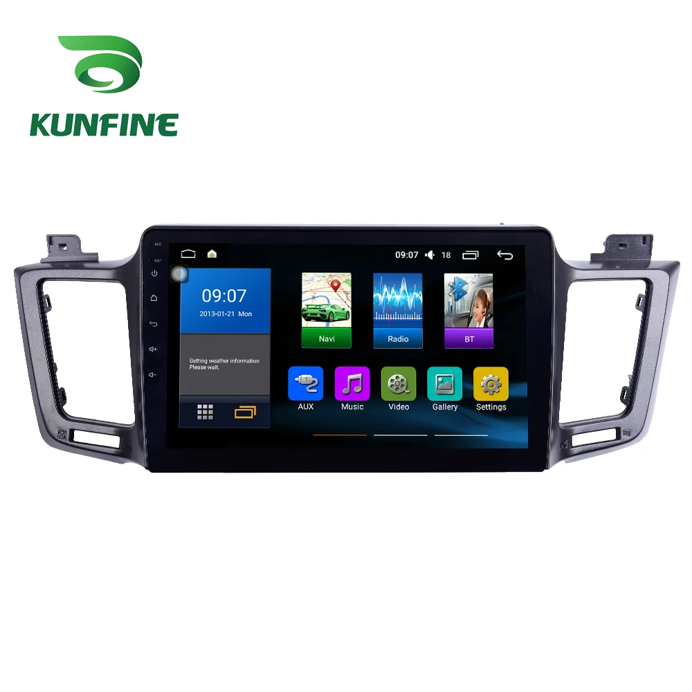 Flash Deal Octa Core 1024*600 Android 8.1 Car DVD GPS Navigation Player Deckless Car Stereo For Toyota RAV4 2016 Radio Headunit wifi 1