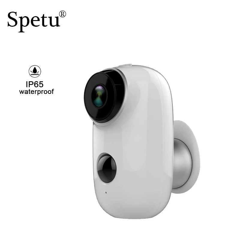 

Spetu Mini Smart Battery camera 720P HD IP Camera Wireless Wifi High Resolution Motion Sensor wifi Babyroom Security Camera