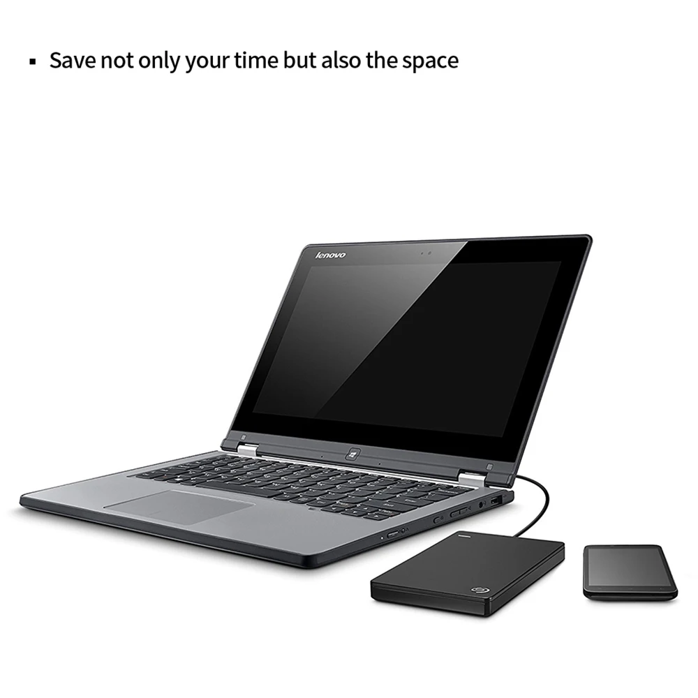 Seagate внешний жесткий диск 1 ТБ резервного копирования плюс тонкий USB 3 0 2 5