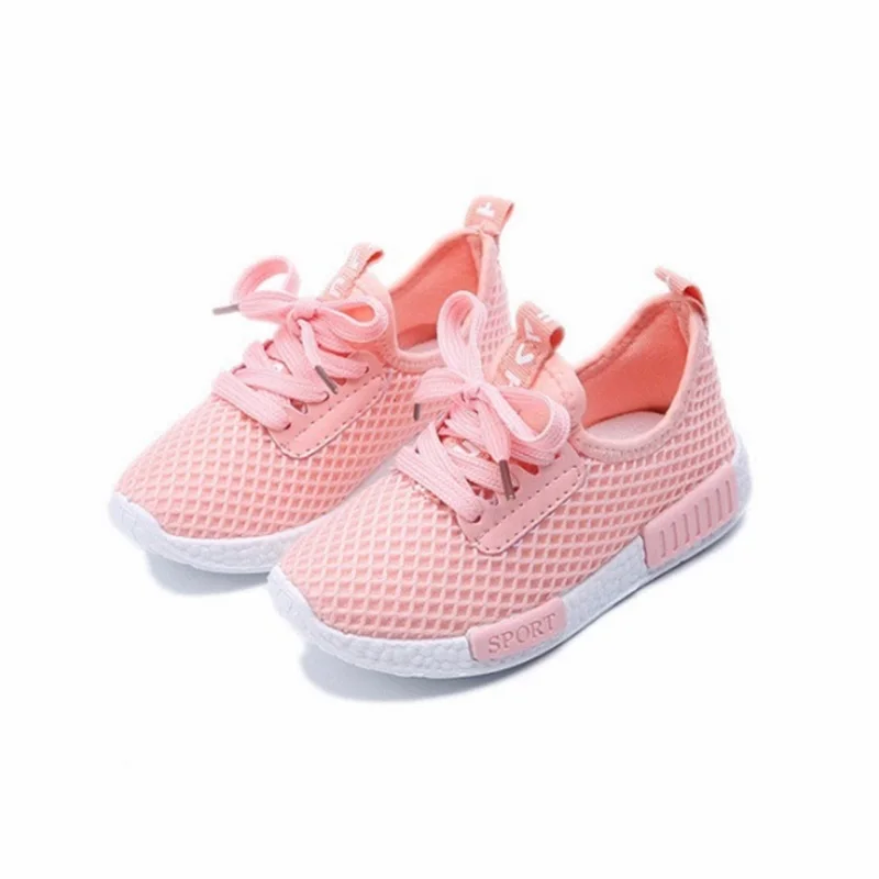 

Spring Autumn Kids Shoes 2019 Fashion Mesh Casual Children Sneakers For Boys Girls Toddler Baby Breathable Sport Shoes
