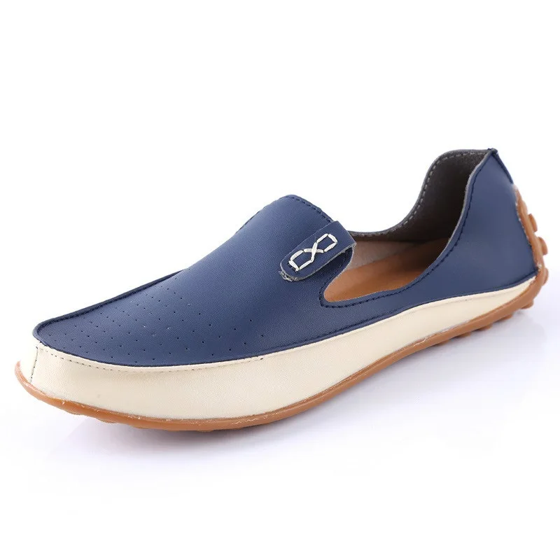 

2019 New Arrival Lightweight Leather Shoes Men Loafers Slip-on Men Shoes Flats For Men Casual Shoes Comfortable Moccasin Shoes