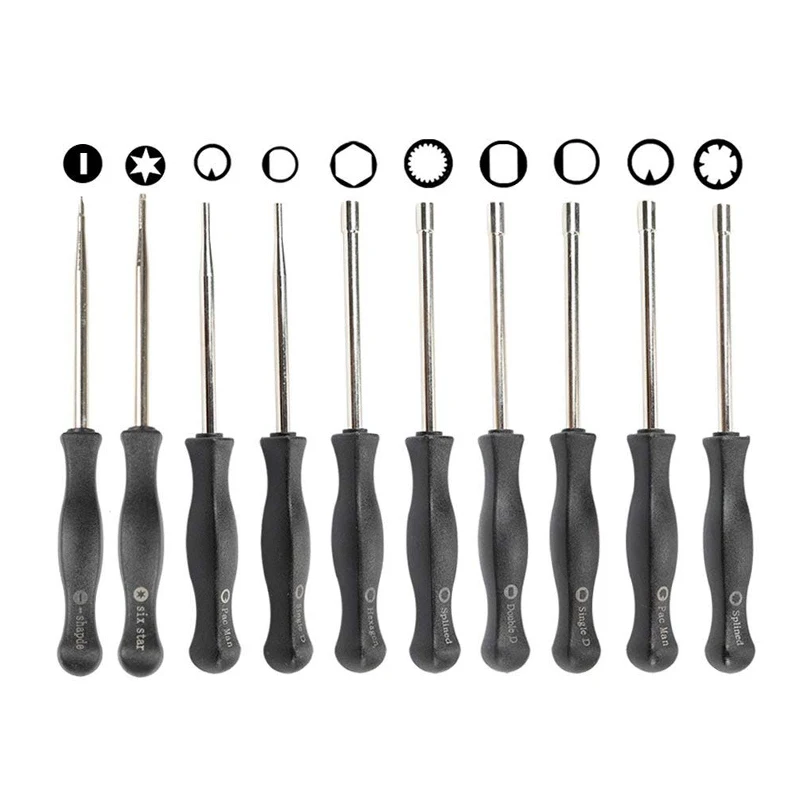 10 Pcs Tune up Carburetor Adjusting Screwdriver Tool Kit with Carb