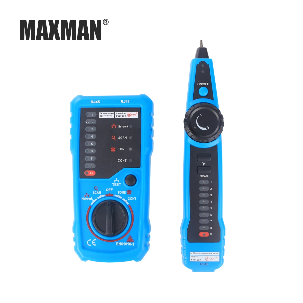 

MAXMAN Network Cable Measuring Instrument FWT11 Anti-interference Line Finder Cable Line Telephone Line Checker