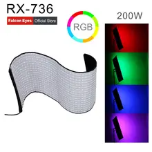 Color photography lamp waterproof Touch Screen high CRI   RX-736 Fill-in Light for Studio Video Film Shooting Falconeyes