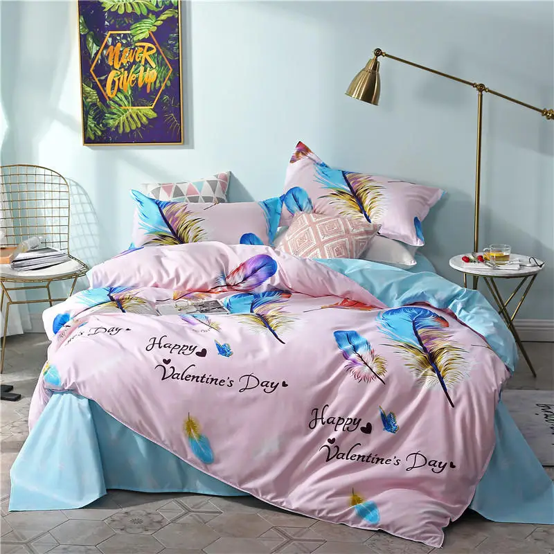 

Aloe Cotton Bedding Set 1 Pcs duvet cover/quilt cover+2 pcs pillowcase 160*210/180*200/200*230/220*240 free shipping bed set