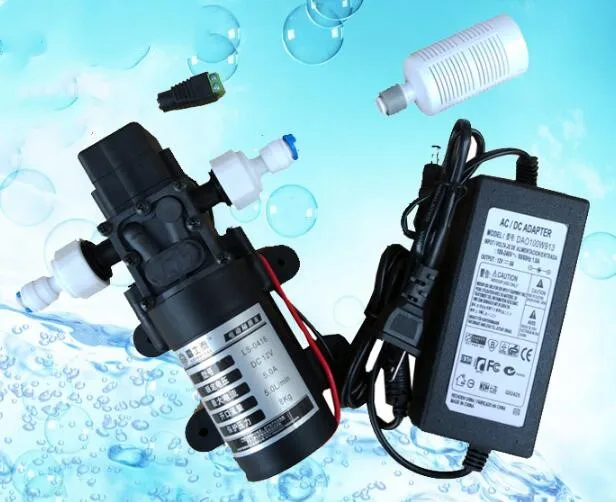 

DC 12V/ 30W self-suction pump for sprayer with DC/AC adaptor