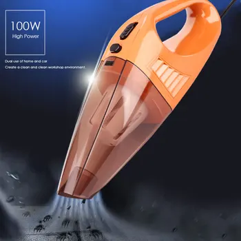 

Vehemo Dry and Wet Strong Suction Car Vacuum Cleaner High Power Dust Catcher Mini Auto Handheld