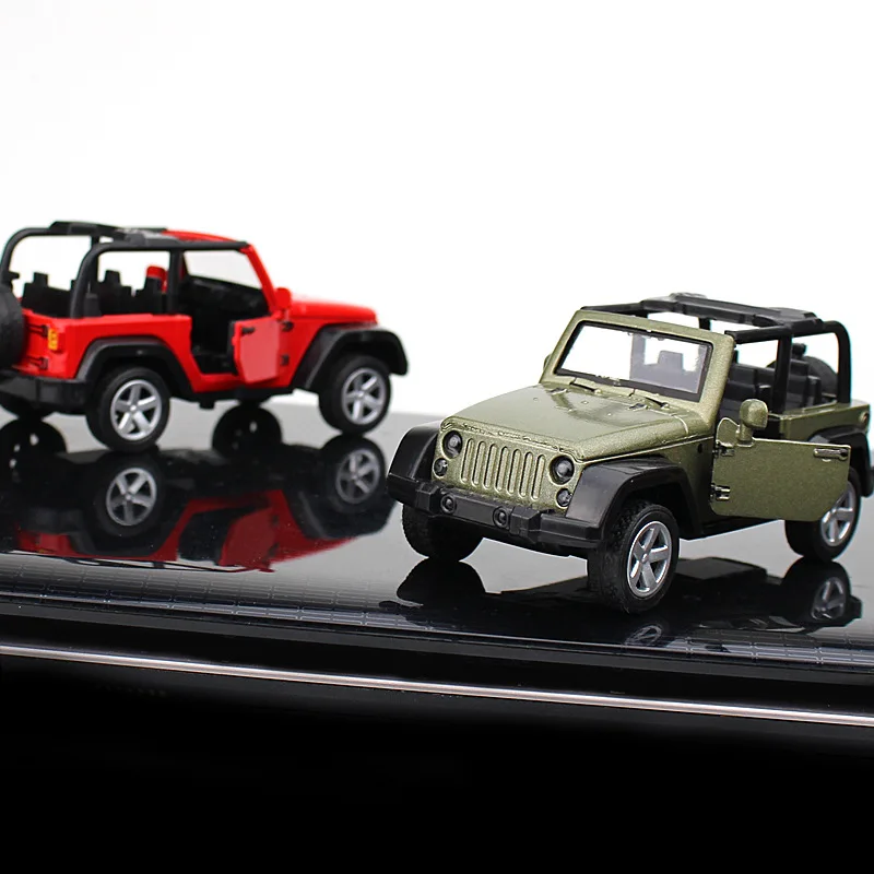 Сплав, модель автомобиля, трансформер, jeep wrangler, вытяжной автомобильный звук и светильник, открытая модель автомобиля, дисплей, детские игрушки, подарок на день рождения