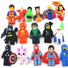 16 шт. милый фильм супер герой аксессуары для обуви обувь талисманы украшения для обуви для КРОК браслет подарок