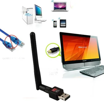 

NOYOKERE Wireless WiFi USB Dongle Adapter Stick RT5370 Skybox Openbox Vu+ plus Cloud iBox Adapter WiFi Dongle for Raspberry