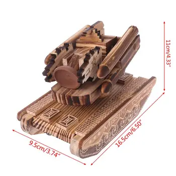 

Creative Personalized Missile Car Model Sweet Music Box Tank Decoration Children Toys