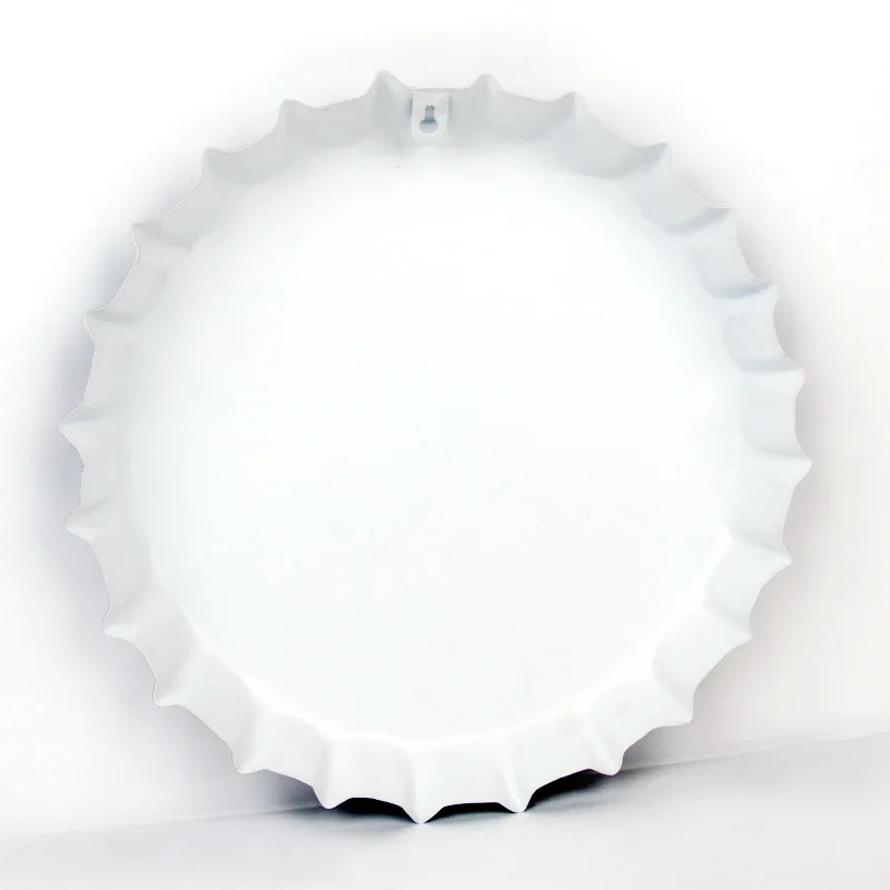 35 cm tapa de la botella de cerveza Vintage estaño signo Bar Pub Club café casa decoración de la pared placas ronda arte cartel Retro de Metal de pared placas
